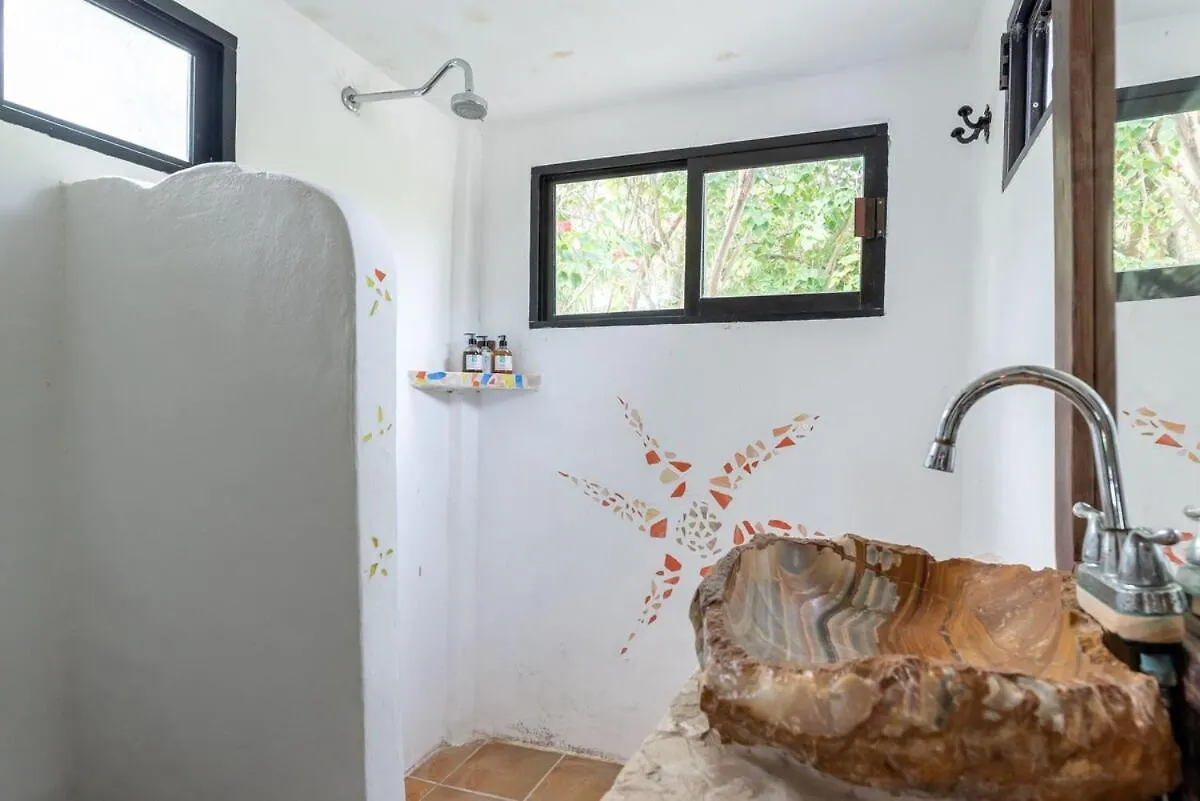 Casa Aakbal Private Beach Fron Sea Best Location Tulum Villa